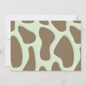 Cute Giraffe voor Toddler's verjaardag Kaart (Achterkant)