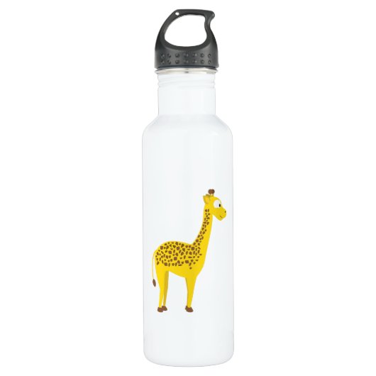 Cute Giraffe Waterfles (Voorkant)