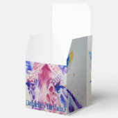 Cute Giraffe Zoo Animal Birthday Cake Favor Box Bedankdoosjes (Geopend)