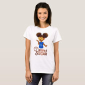 Cute Girl bedrukt T-shirt (Voorkant volledig)