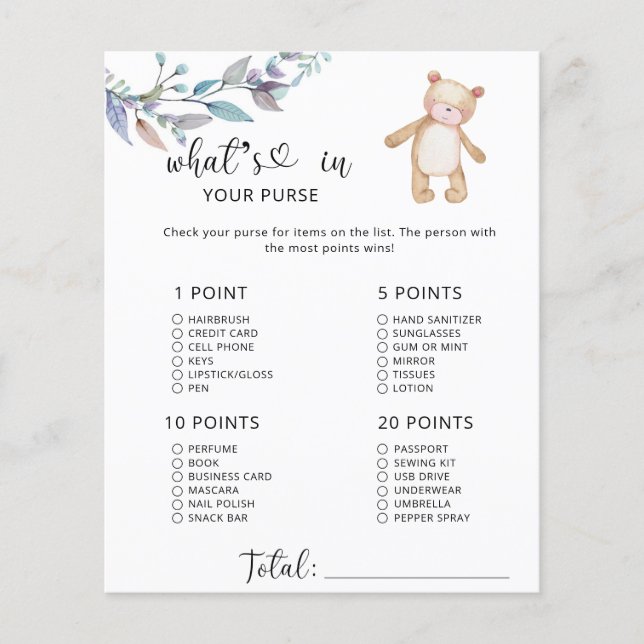 Cute girl beer Whats in je handtas (Voorkant)