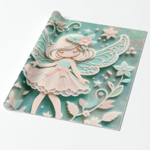 Cute Girl Cadeaupapier