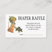  Cute Girl die over Speelgoed spreekt Luidsprekers Informatiekaartje (Voorkant)