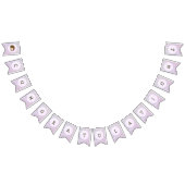 Cute Girl Hedégel Gefeliciteerd Vlaggetjes (Alle)