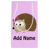 Cute Girl Hedégel Klein Cadeauzakje (Voorkant)