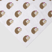 Cute Girl Hedégel Tissuepapier (Detail)