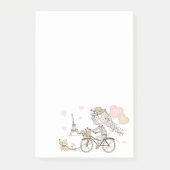 Cute Girl in Parijs Post-it® Notes (Voorkant)