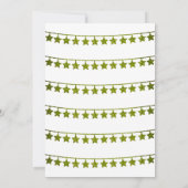 Cute Girl met Green Frog Hoody Drawing Birthday I Kaart (Achterkant)