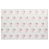 Cute Girl Pig Stof (Fat Quarter)