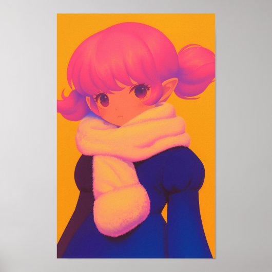Cute Girl Poster (Voorkant)