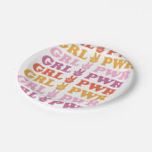 Cute Girl Power met Bord voor hartpapier (Gekanteld)