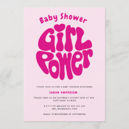 Cute Girl Power met hart Kaart