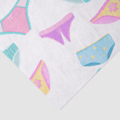 Cute Girl Power Underwear Girly Tissuepapier (Detail)