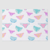 Cute Girl Power Underwear Girly Tissuepapier (Voorkant)