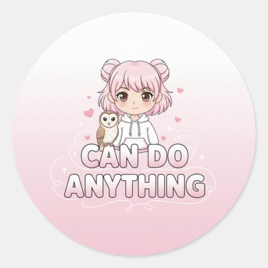 Cute girl stickers  (Voorkant)