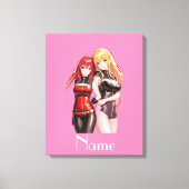 Cute Girls Anime Thunder_Cove Canvas Afdruk (Voorkant)