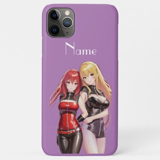 Cute Girls Anime Thunder_Cove Case-Mate iPhone Case (Achterkant)
