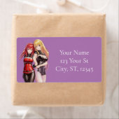 Cute Girls Anime Thunder_Cove Etiket (Insitu)