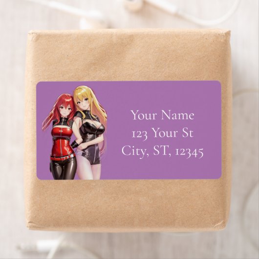 Cute Girls Anime Thunder_Cove Etiket (Insitu)