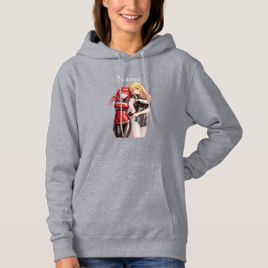 Cute Girls Anime Thunder_Cove Hoodie (Voorkant)