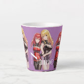 Cute Girls Anime Thunder_Cove Latte Mok (Voorkant)