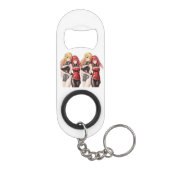 Cute Girls Anime Thunder_Cove Mini Flessenopener (Achterkant)