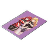 Cute Girls Anime Thunder_Cove Notitieboek (Linkerzijde)