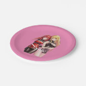 Cute Girls Anime Thunder_Cove Papieren Bordje (Gekanteld)