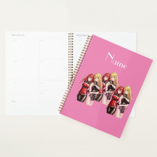 Cute Girls Anime Thunder_Cove Planner (Display)