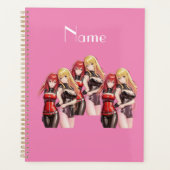 Cute Girls Anime Thunder_Cove Planner (Voorkant)