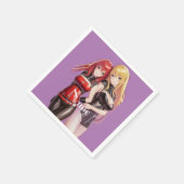 Cute Girls Anime Thunder_Cove Servet (Hoek)