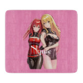 Cute Girls Anime Thunder_Cove Snijplank (Voorkant)