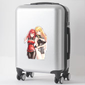 Cute Girls Anime Thunder_Cove Sticker (Koffer)