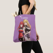 Cute Girls Anime Thunder_Cove Tote Bag (Dichtbij)