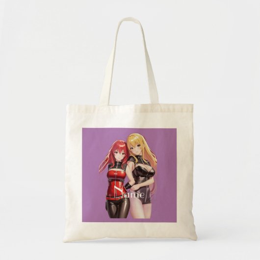 Cute Girls Anime Thunder_Cove Tote Bag (Voorkant)