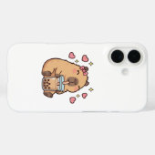 Cute Girls Capybara Ramen Kawaii Tea Kawaii Capy Case-Mate iPhone Case (Achterkant (horizontaal))