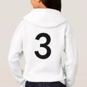 Cute Girls Fastpitch Softball Love Sweatshirt (Achterkant)
