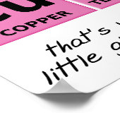 CuTe Girls Funny Poster (Hoek)