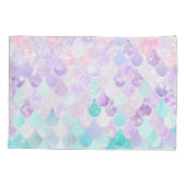 Cute Girls Mermaid Bedding Kussensloop (Achterkant)