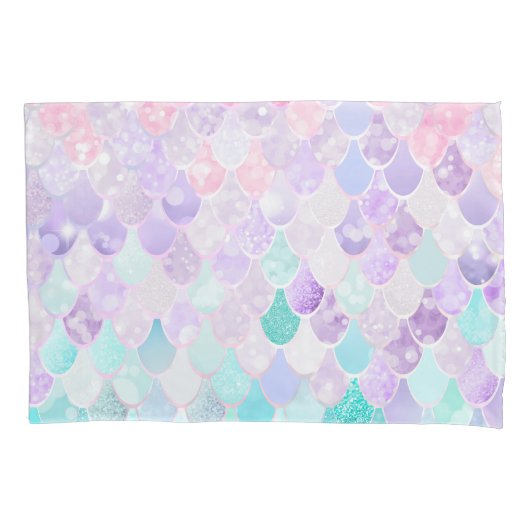 Cute Girls Mermaid Bedding Kussensloop (Voorkant)