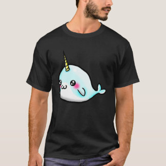 Cute Girls   Narwhal T-shirt