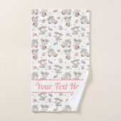 Cute Girls Reading Books Gift Ideeën Bad Handdoek (Handdoek)