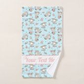 Cute Girls Reading Books Gift Ideeën Bad Handdoek (Handdoek)