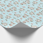 Cute Girls Reading Books Gift Ideeën Cadeaupapier (Hoek)