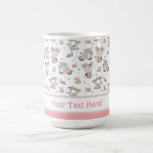 Cute Girls Reading Books Gift Ideeën Koffiemok (Center)