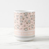 Cute Girls Reading Books Gift Ideeën Koffiemok (Center)