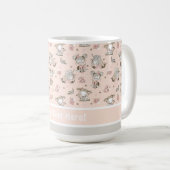 Cute Girls Reading Books Gift Ideeën Koffiemok (Voorkant rechts)