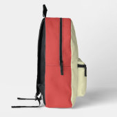 Cute Girl's red and creame Bedrukte Rugzak (Links)