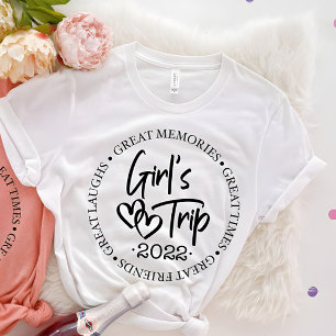 Cute Girls trok Vacation Besties Matching Vacay T-shirt