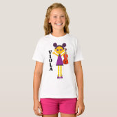 Cute Girls Viola T-shirt (Voorkant volledig)